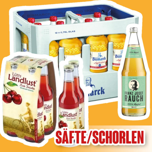 Säfte und Schorlen